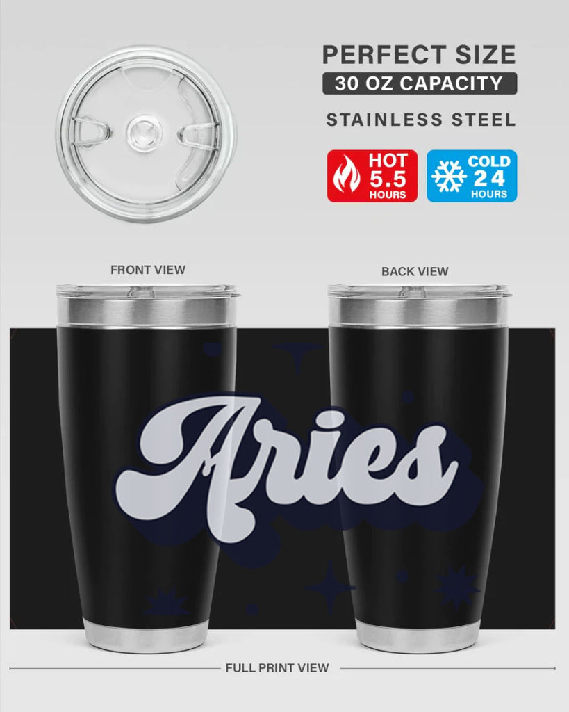 aries 133#- zodiac- Tumbler