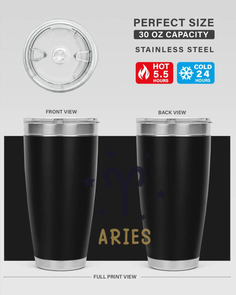 aries 135#- zodiac- Tumbler