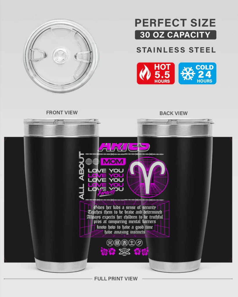 aries 138#- zodiac- Tumbler