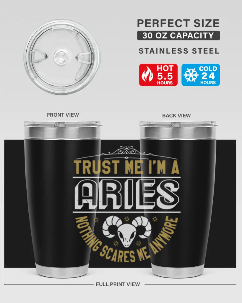 aries 139#- zodiac- Tumbler