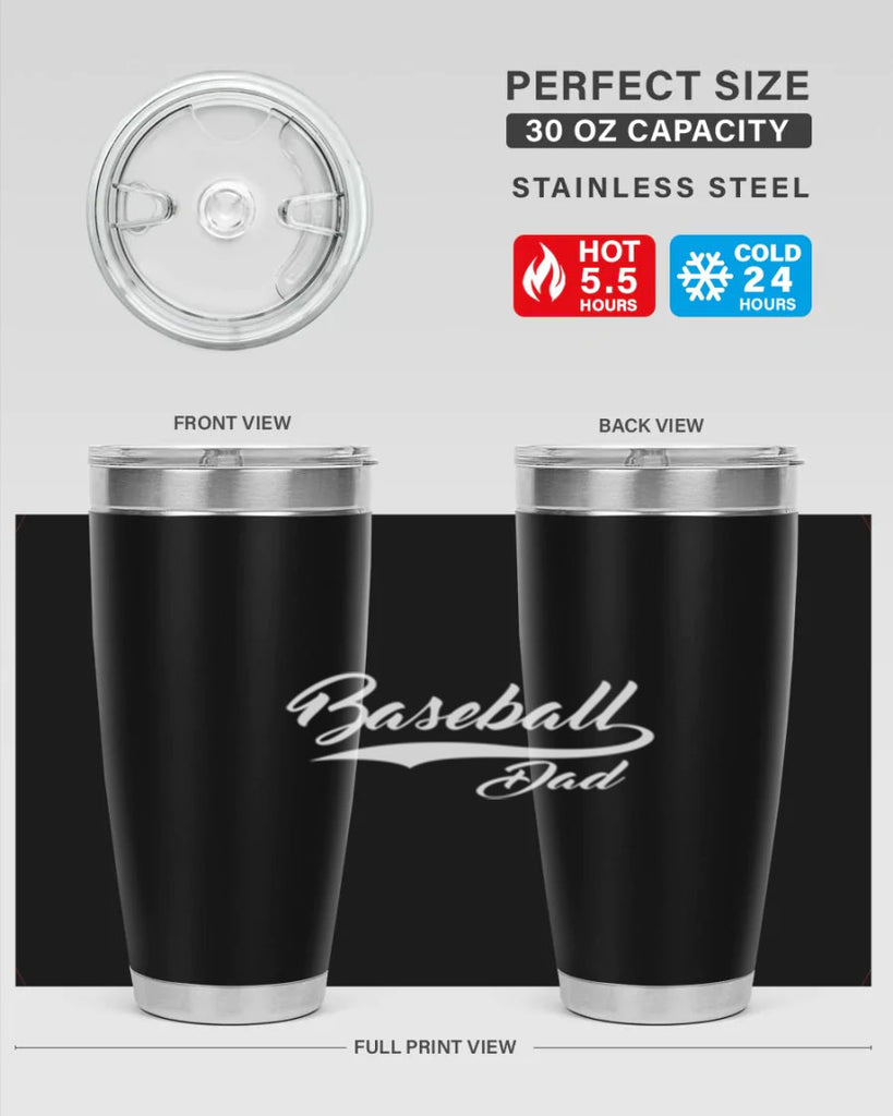 baseball dadi 50#- dad- Tumbler