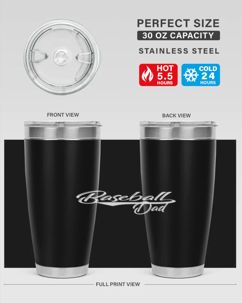 baseball dadk 49#- dad- Tumbler