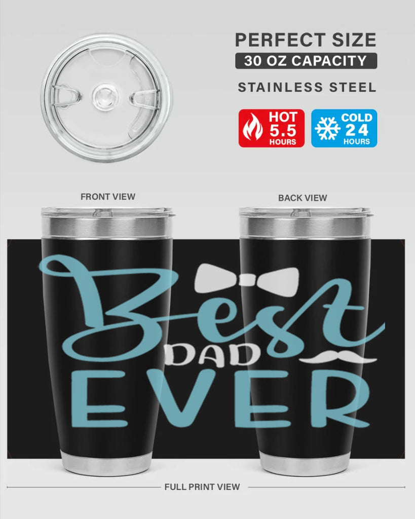 best dad ever 109#- fathers day- Tumbler