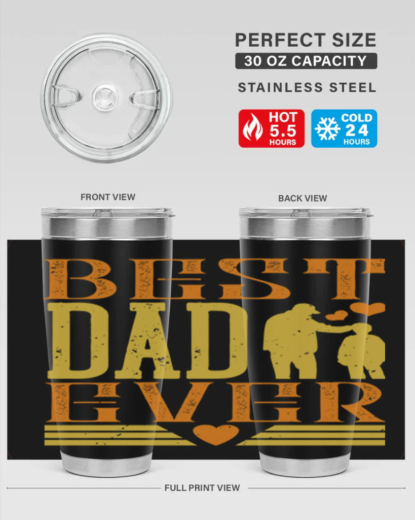 best dad ever 199#- fathers day- Tumbler