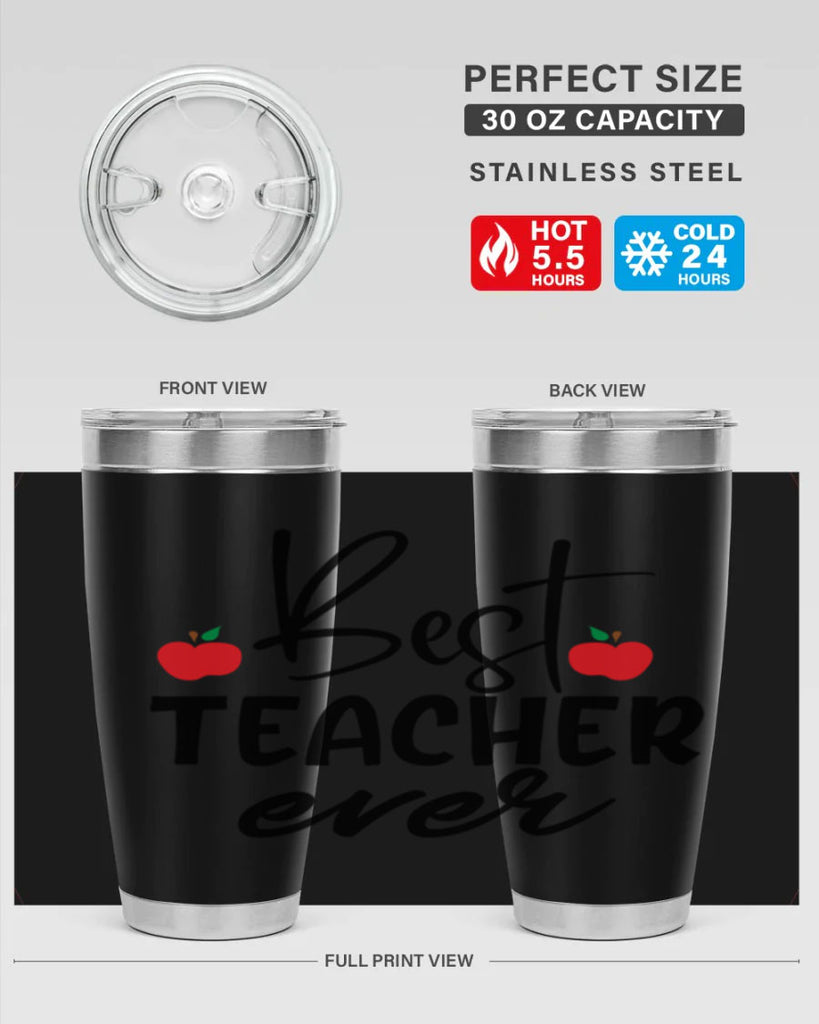 best teacher ever Style 188#- teacher- tumbler