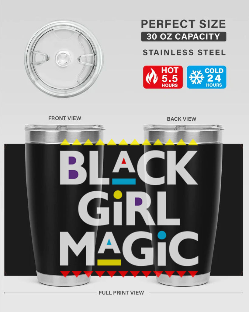 black girl magic 208#- black words phrases- Cotton Tank