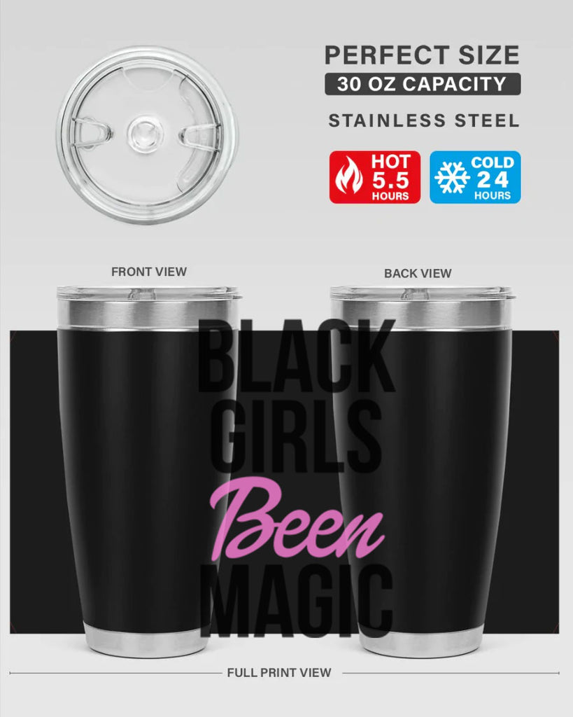 black girls been magic 244#- black words phrases- Cotton Tank