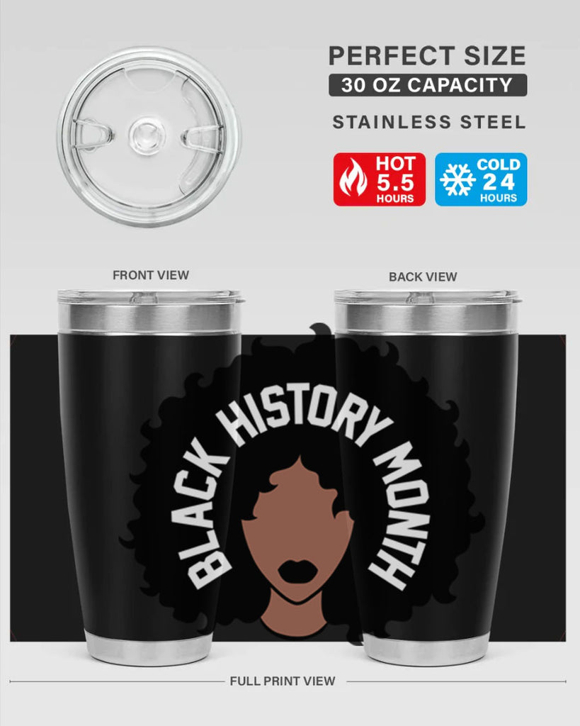 black history month afro woman 239#- black words phrases- Cotton Tank