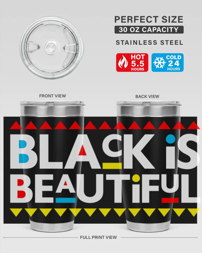 black is beautiful 235#- black words phrases- Cotton Tank