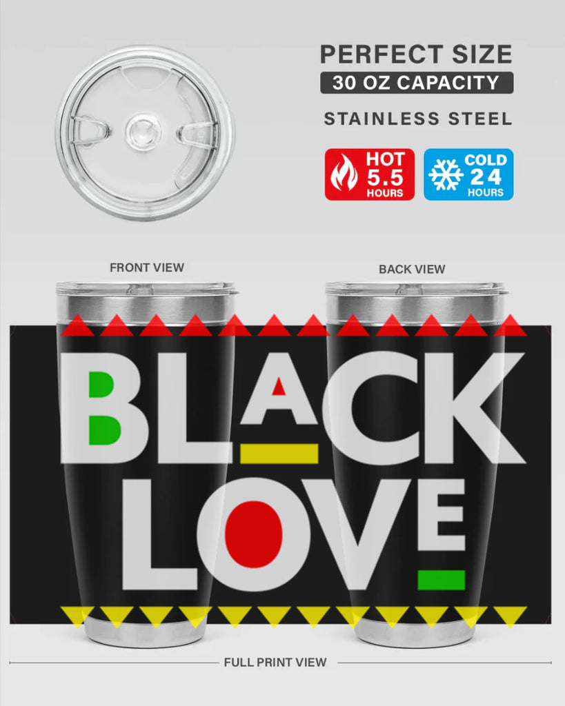 black love 228#- black words phrases- Cotton Tank