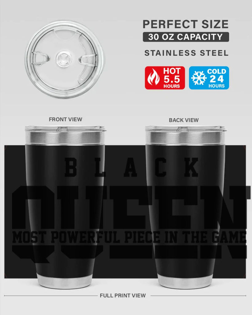 black queen 223#- black words phrases- Cotton Tank