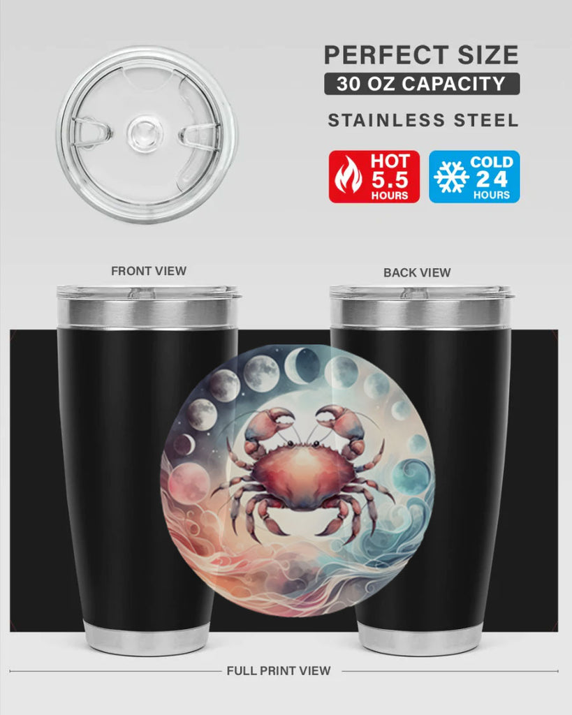 cancer 167#- zodiac- Tumbler