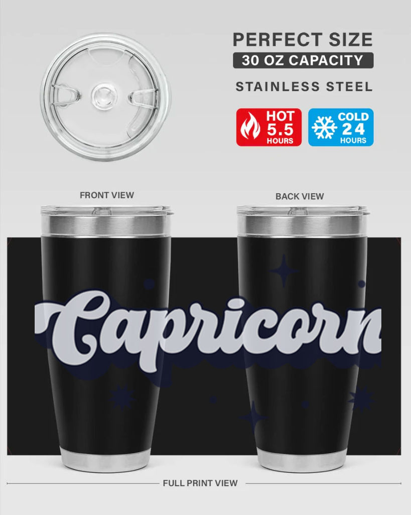 capricorn 205#- zodiac- Tumbler