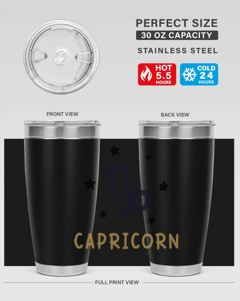 capricorn 206#- zodiac- Tumbler