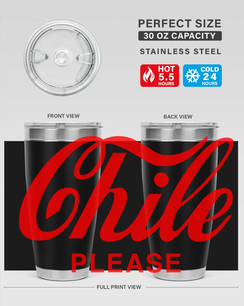 chile please 187#- black words phrases- Cotton Tank
