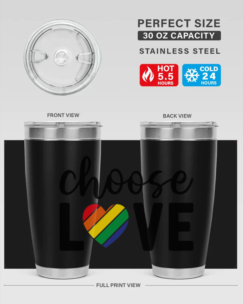 chooselove 150#- lgbt- Tumbler