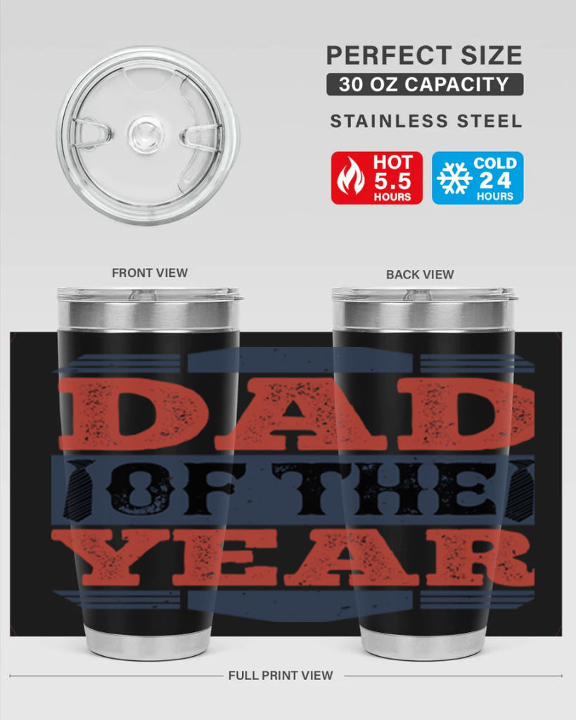 dad of the year 266#- fathers day- Tumbler