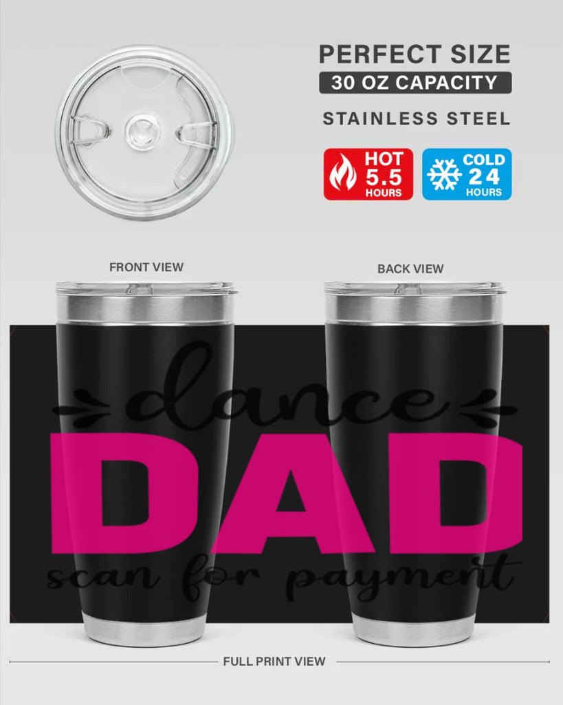 dance dad scan for payment 22#- ballet- Tumbler