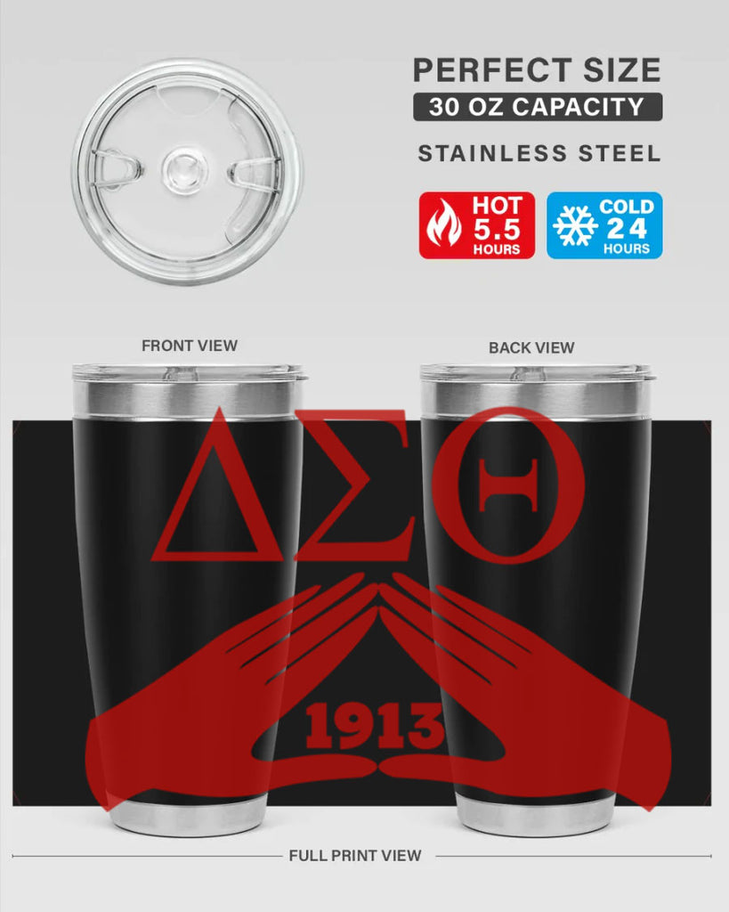 delta sigma theta 8#- black words phrases- Cotton Tank