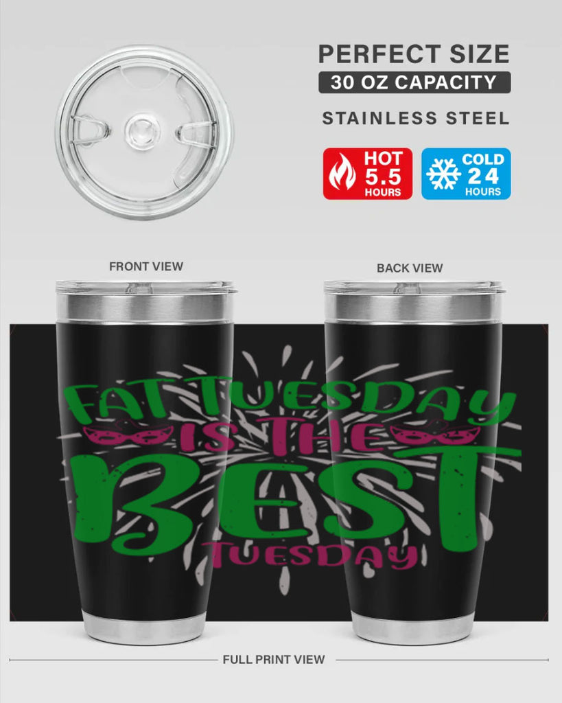 fat tuesday is the best tuesday 88#- mardi gras- Tumbler