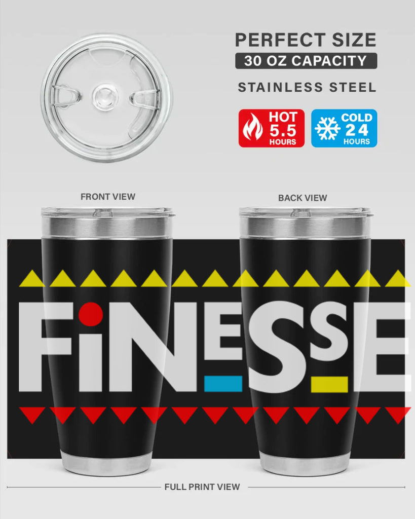 finesse 158#- black words phrases- Cotton Tank