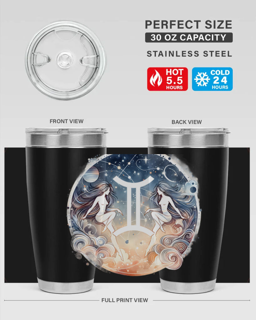 gemini 247#- zodiac- Tumbler