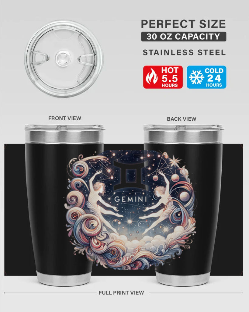 gemini 248#- zodiac- Tumbler