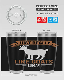 i just really like goats ok Style 3#- goat- Tumbler