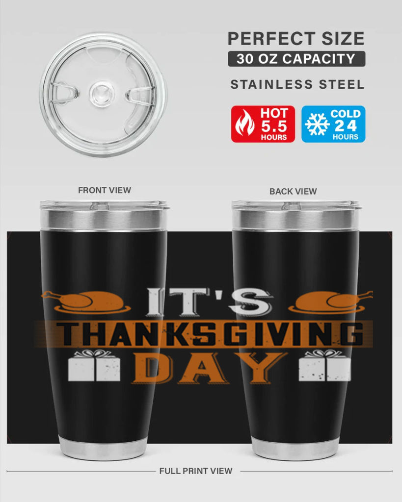 its thanksgiving day 26#- thanksgiving- Tumbler