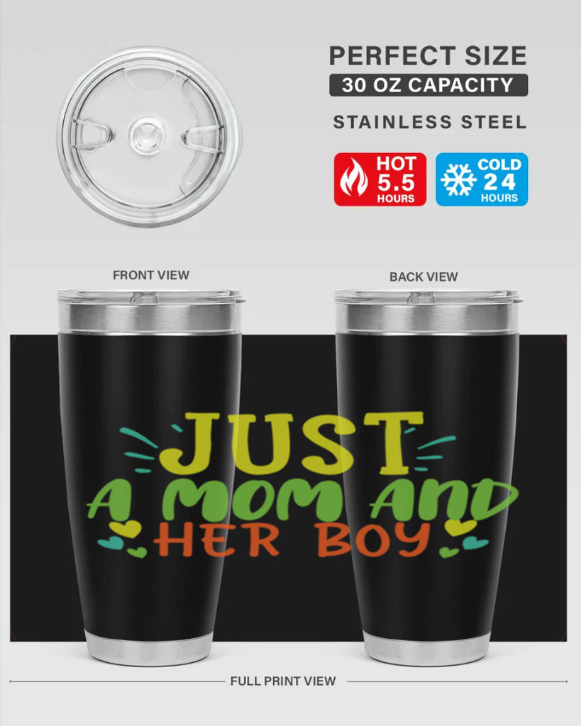 just a mom and her girl 391#- mom- Tumbler
