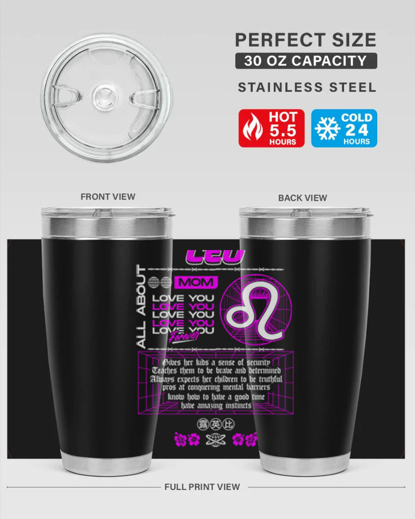 leo 308#- zodiac- Tumbler