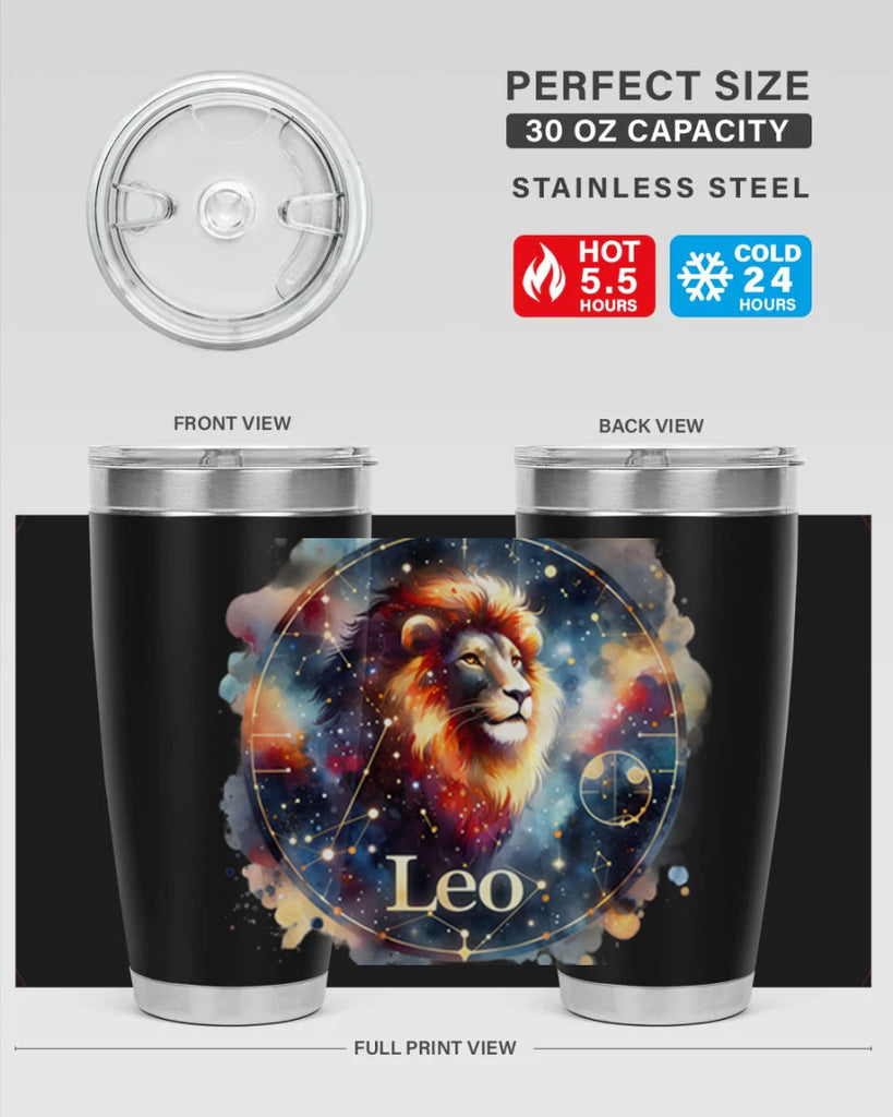 leo 312#- zodiac- Tumbler