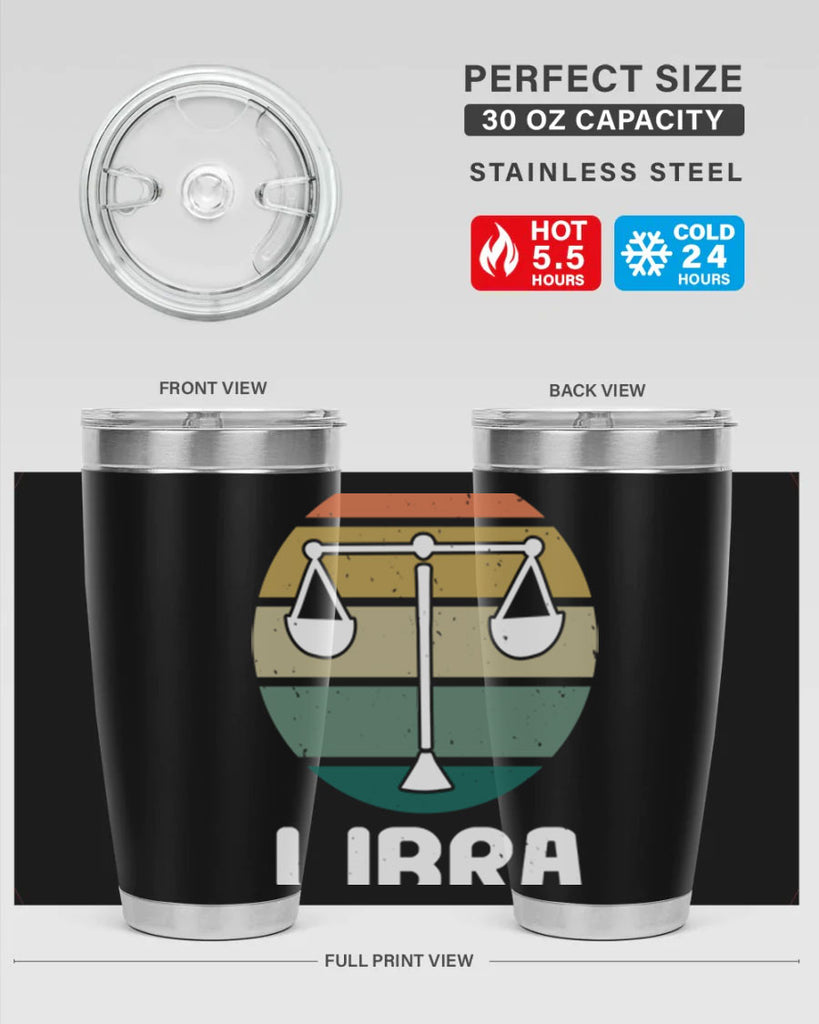 libra 337#- zodiac- Tumbler