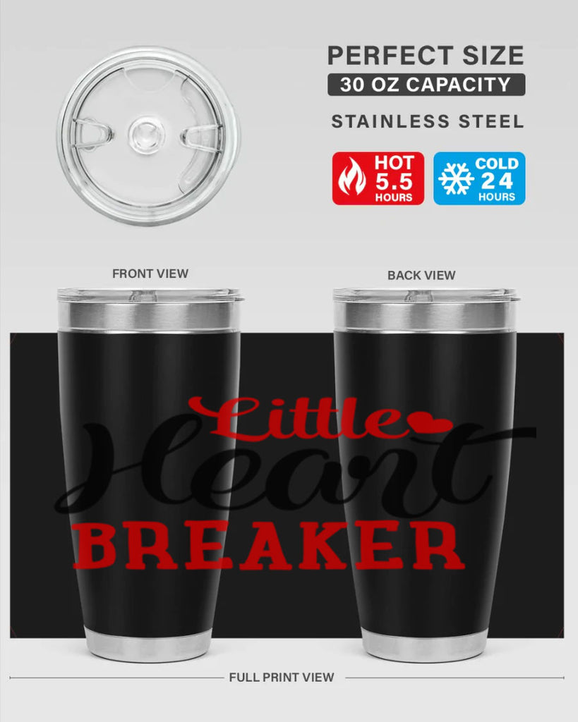 little heart breaker 76#- valentines day- Tumbler