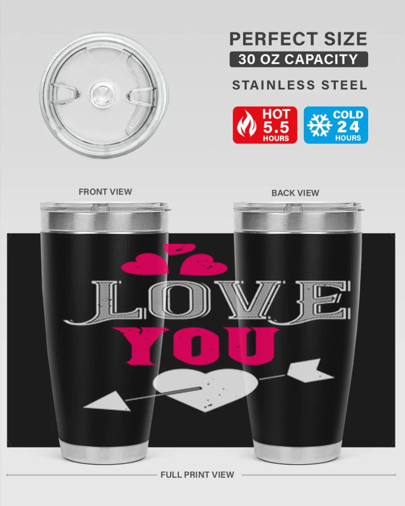 love you 42#- valentines day- Tumbler
