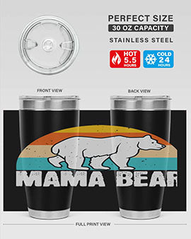 mama bear 24#- Bears- Tumbler