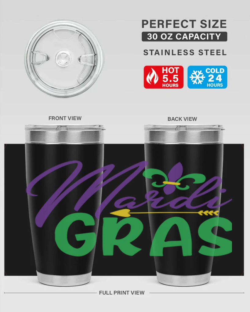 mardi gras 76#- mardi gras- Tumbler