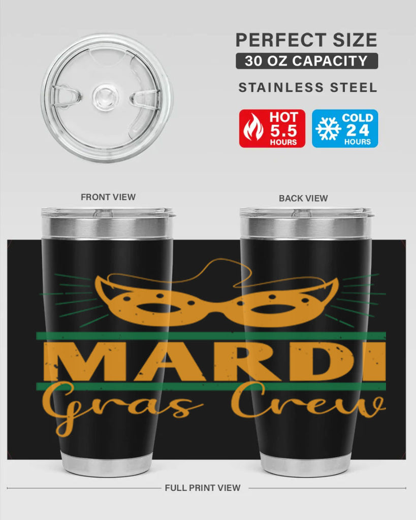 mardi gras crew 48#- mardi gras- Tumbler