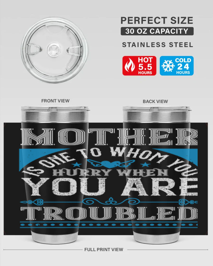 mother is one to whom 67#- mothers day- Tumbler