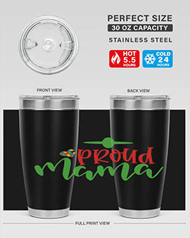 proud mama Style 38#- autism- Tumbler