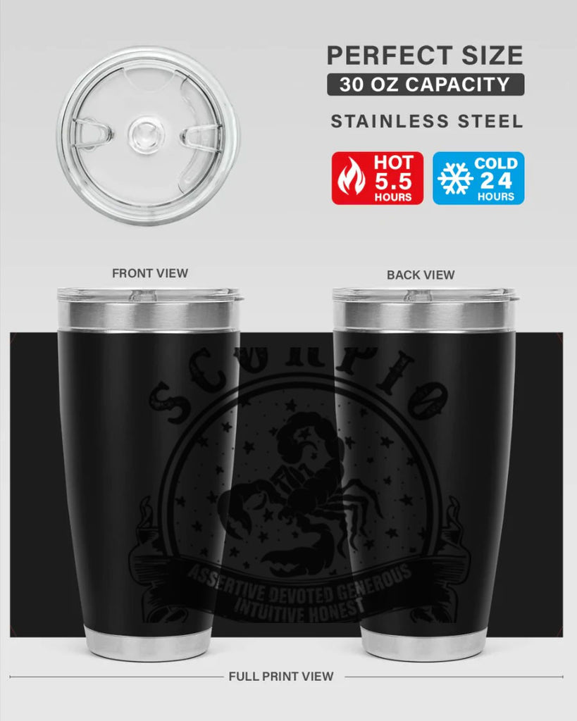 scorpio 29#- zodiac- Tumbler