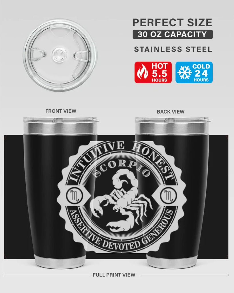 scorpio 32#- zodiac- Tumbler