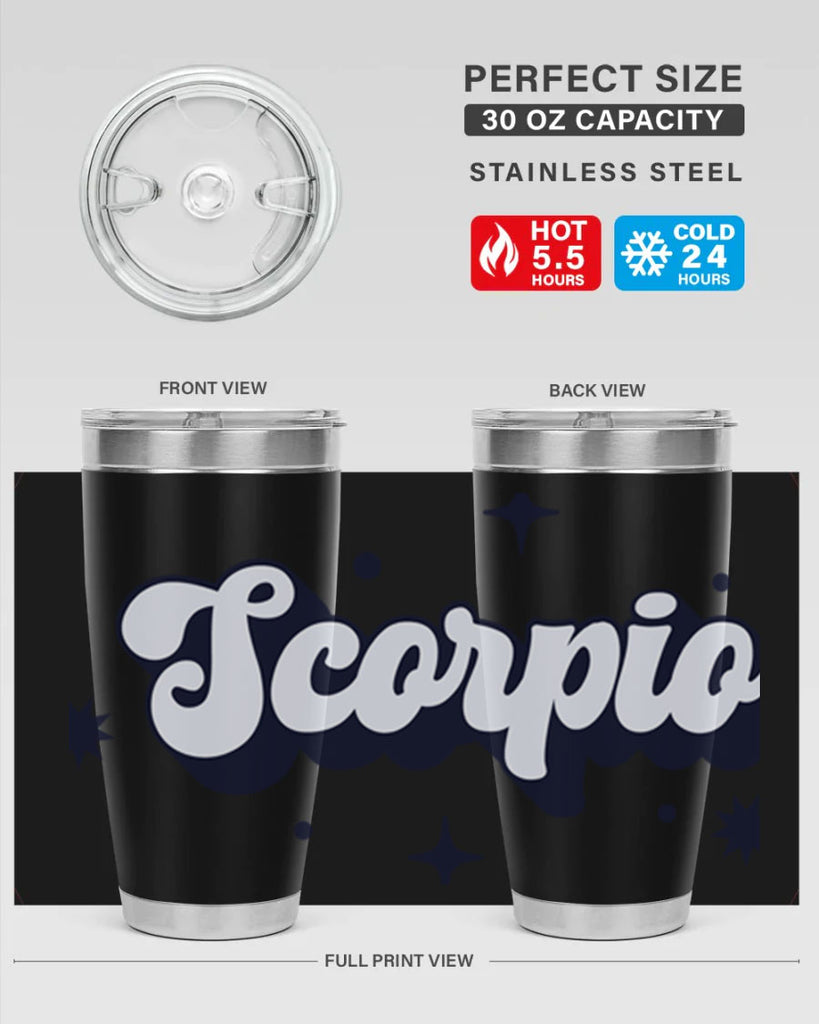 scorpio 454#- zodiac- Tumbler