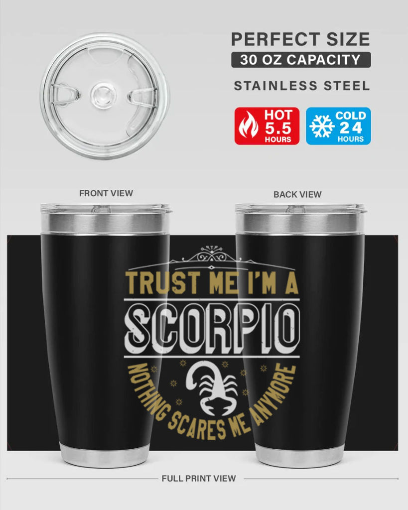 scorpio 458#- zodiac- Tumbler