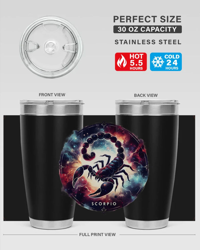 scorpio 460#- zodiac- Tumbler