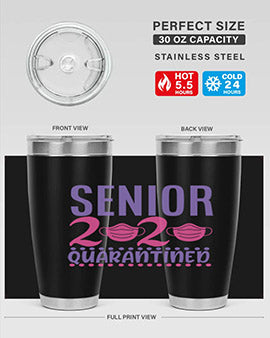senior quarantined Style 45#- corona virus- Tumbler