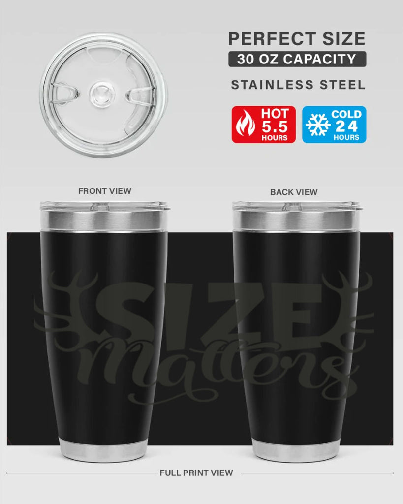 size matters 2#- hunting- Tumbler