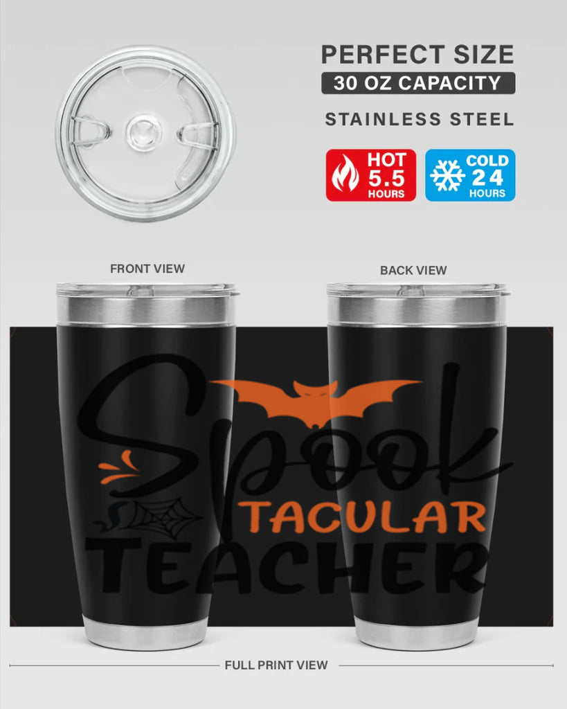 spooktacular teacher 106#- halloween- Tumbler
