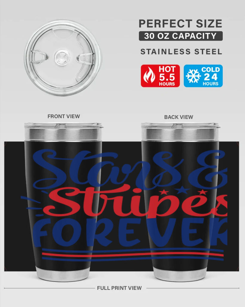 stars stripes forever Style 74#- Fourt Of July- Tumbler