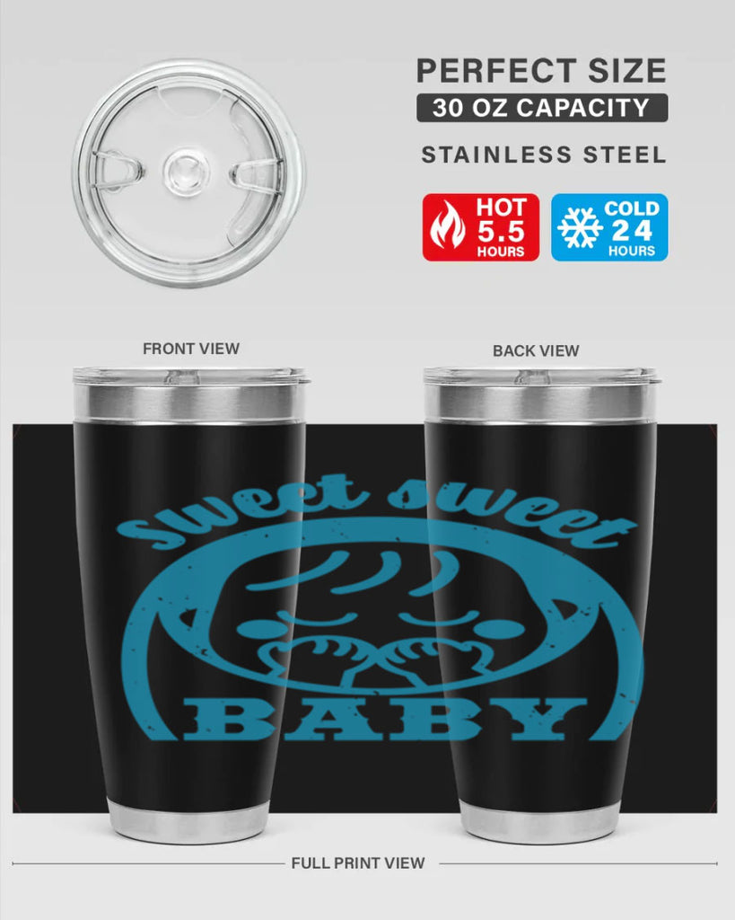 sweet sweet baby Style 12#- baby shower- tumbler